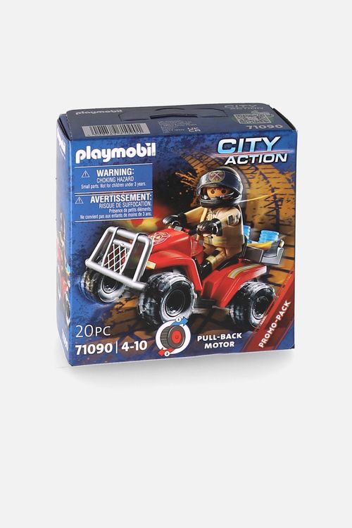 PLAYMOBIL Zestaw figurek City Action Pożarniczy Speed Quad 71090 rozmiar ONE SIZE kolor wielokolorowy dla Dziecka
