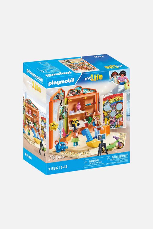 PLAYMOBIL PLAYMOBIL Zestaw figurek My Life Sklep z zabawkami 71536 rozmiar ONE SIZE kolor wielokolorowy dla Dziecka