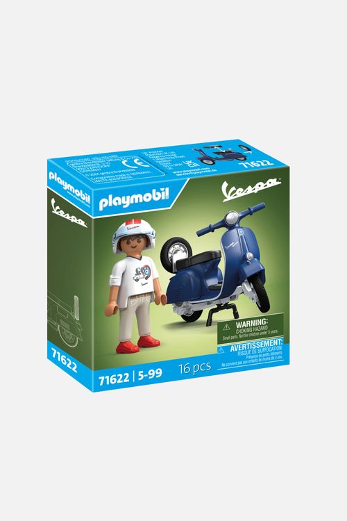 PLAYMOBIL 1969 Vespa 150 Sprint Veloce, niebieski 71622 rozmiar ONE SIZE kolor wielokolorowy dla Dziecka