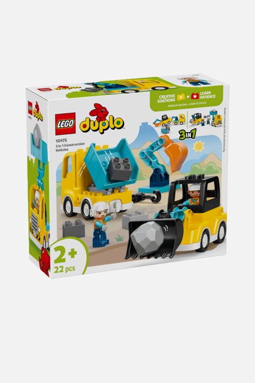 LEGO LEGO Lego Duplo Maszyny budowlane 3w1 10475 rozmiar ONE SIZE kolor wielokolorowy dla Dziecka