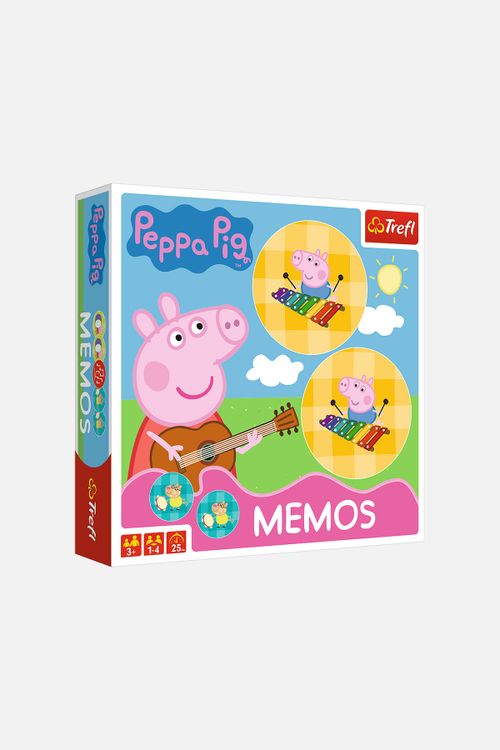 TREFL TREFL Gra MEMOS Świnka Peppa rozmiar ONE SIZE kolor wielokolorowy dla Dziecka