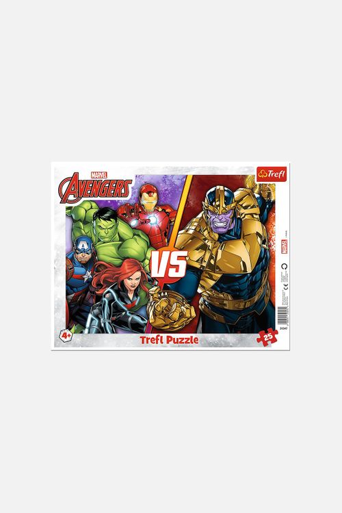 TREFL TREFL Puzzle 25 Ramkowe Niezwyciężona drużyna Avengers rozmiar ONE SIZE kolor wielokolorowy dla Dziecka
