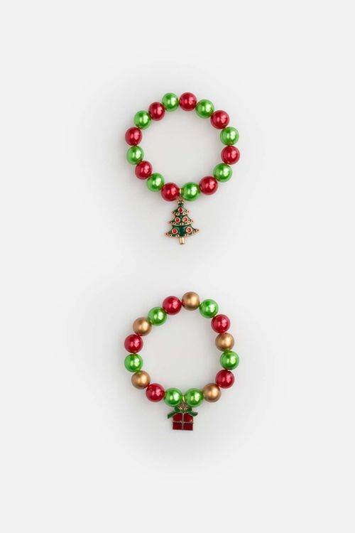 COCCODRILLO COCCODRILLO Zestaw bransoletek MERRY XMAS rozmiar ONE SIZE kolor wielokolorowy dla Dziewczynki