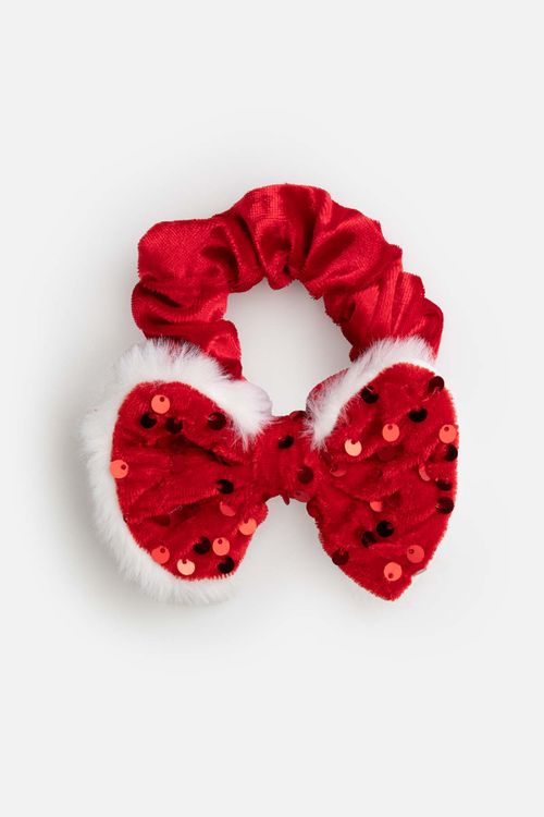 COCCODRILLO COCCODRILLO Gumka do włosów MERRY XMAS rozmiar ONE SIZE kolor czerwony dla Dziewczynki