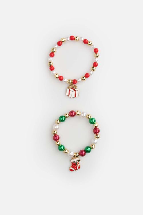 COCCODRILLO COCCODRILLO Zestaw bransoletek MERRY XMAS rozmiar ONE SIZE kolor wielokolorowy dla Dziewczynki