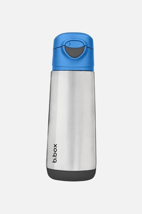 B.BOX B.BOX Butelka termiczna z ustnikiem sportowym 500 ml rozmiar ONE SIZE kolor błękitny dla Dziecka