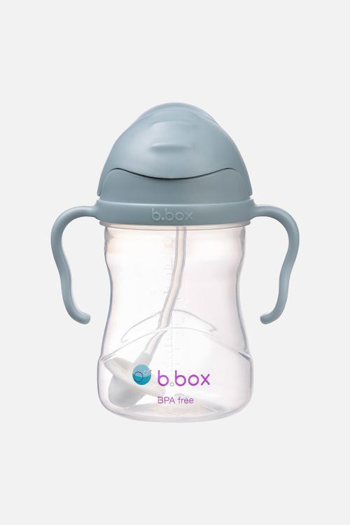 B.BOX B.BOX Bidon ze słomką 240 ml rozmiar ONE SIZE kolor błękitny dla Dziecka