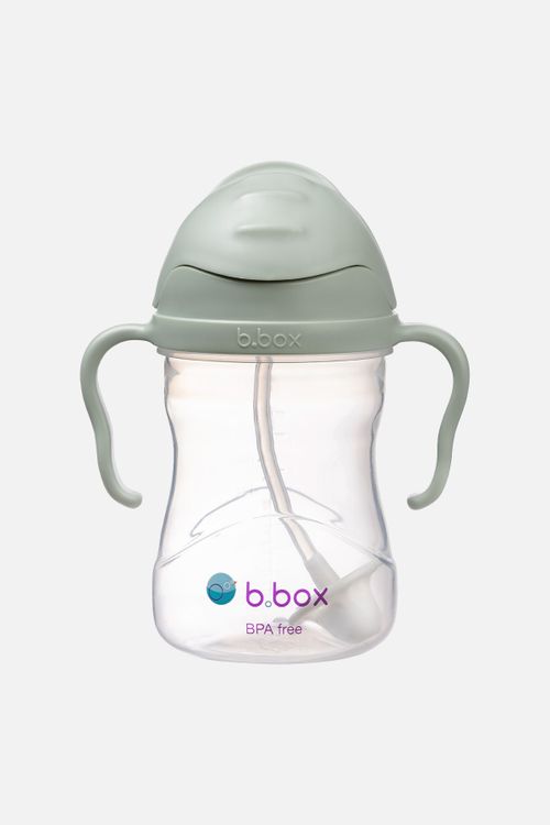 B.BOX B.BOX Bidon ze słomką 240 ml rozmiar ONE SIZE kolor zielony dla Dziecka
