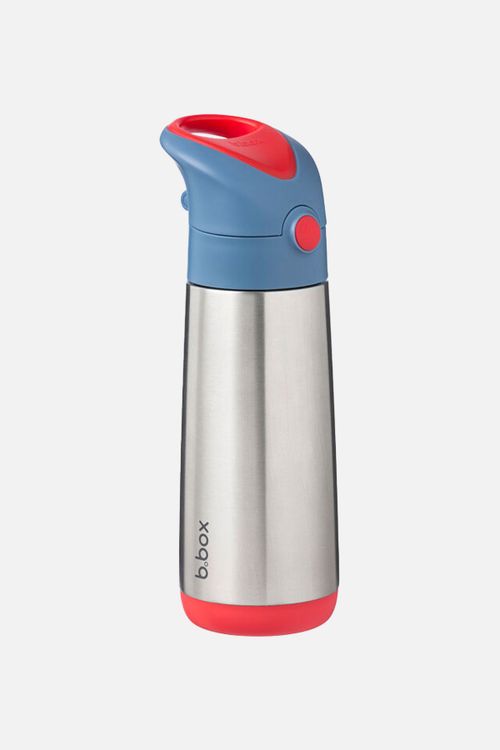 B.BOX B.BOX Bidon termiczny ze słomką 500 ml rozmiar ONE SIZE kolor niebieski dla Dziecka