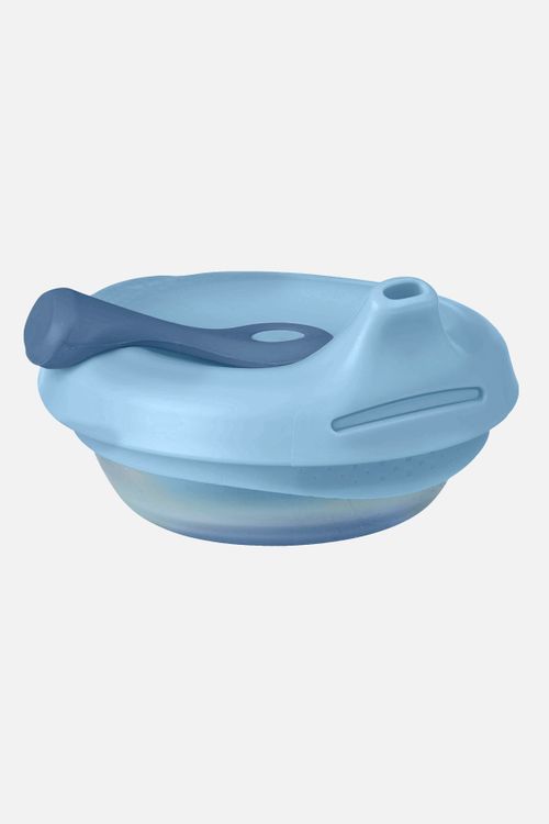 B.BOX B.BOX Silikonowa miseczka z pokrywką fill+feed 110 ml rozmiar ONE SIZE kolor błękitny dla Dziecka