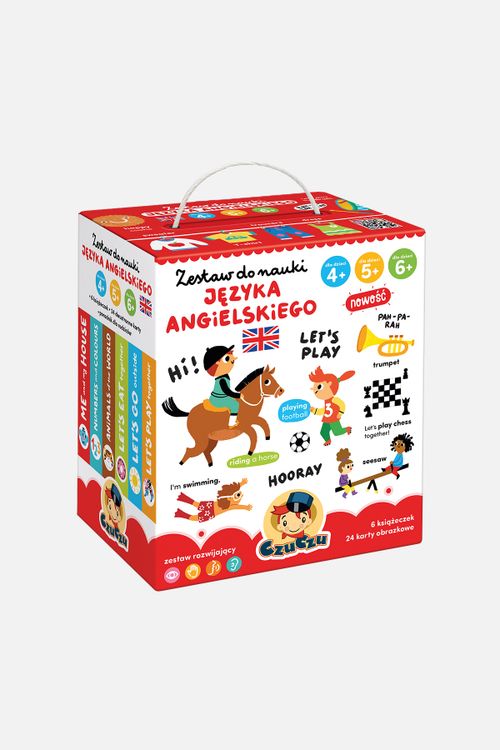 CZUCZU CZUCZU CzuCzu Zestaw do nauki języka angielskiego rozmiar ONE SIZE kolor wielokolorowy dla Dziecka