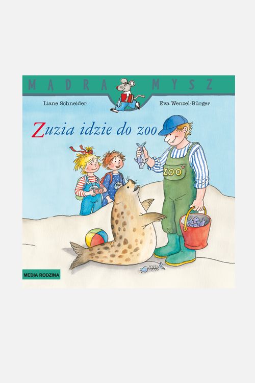 MEDIA RODZINA MEDIA RODZINA Mądra Mysz. Zuzia idzie do ZOO rozmiar ONE SIZE kolor wielokolorowy dla Dziecka