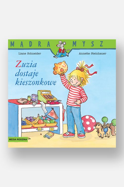 MEDIA RODZINA MEDIA RODZINA Mądra Mysz. Zuzia dostaje kieszonkowe rozmiar ONE SIZE kolor wielokolorowy dla Dziecka