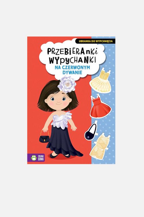 ZIELONA SOWA ZIELONA SOWA Przebieranki wypychanki. Na czerwonym dywanie rozmiar ONE SIZE kolor wielokolorowy dla Dziecka