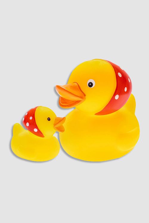 MOM'S CARE Gumowe zabawki do kąpieli 2 pack rozmiar ONE SIZE kolor żółty dla Dziecka
