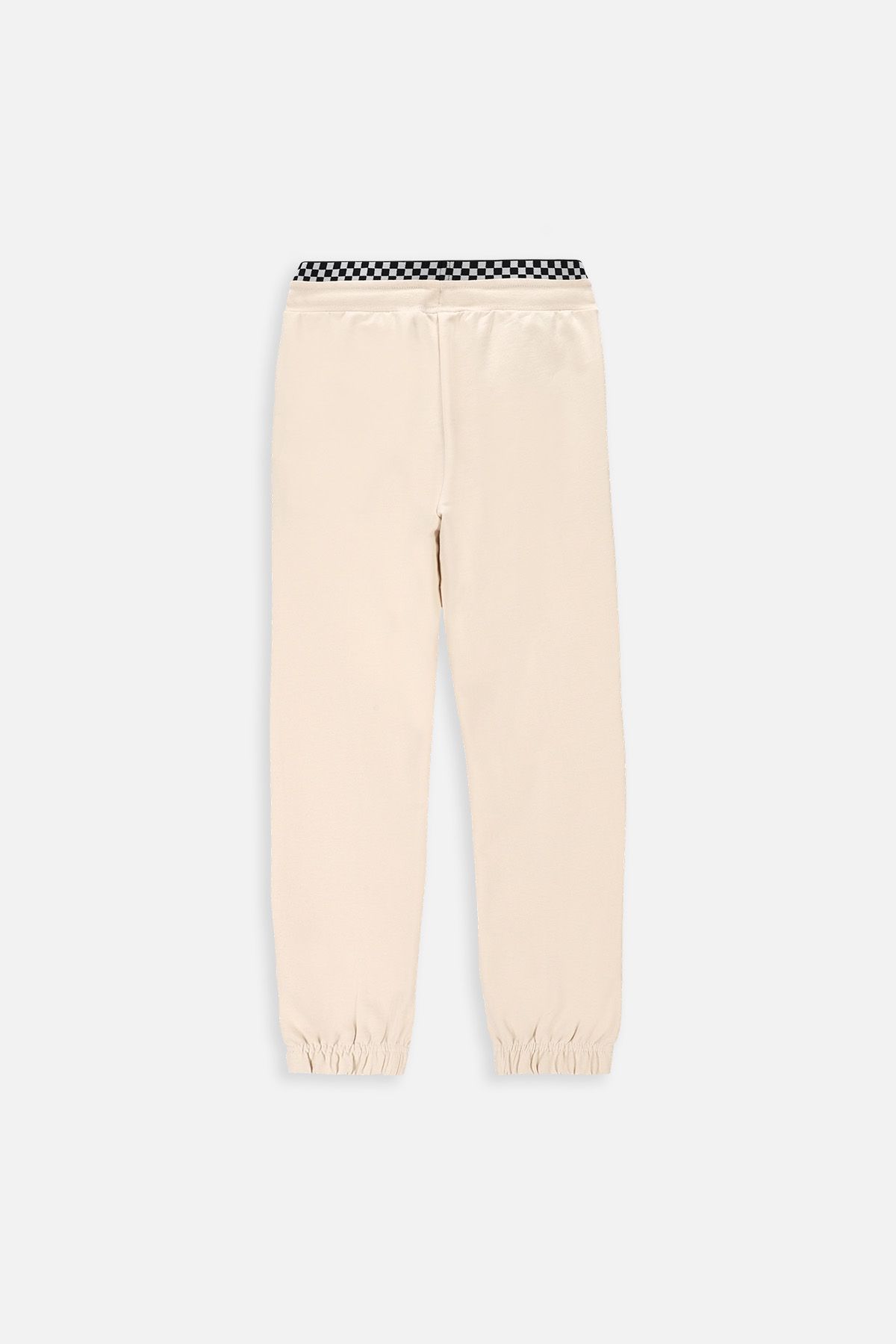 Spodnie dresowe beżowe z przeszyciami, licencja CHUPA CHUPS