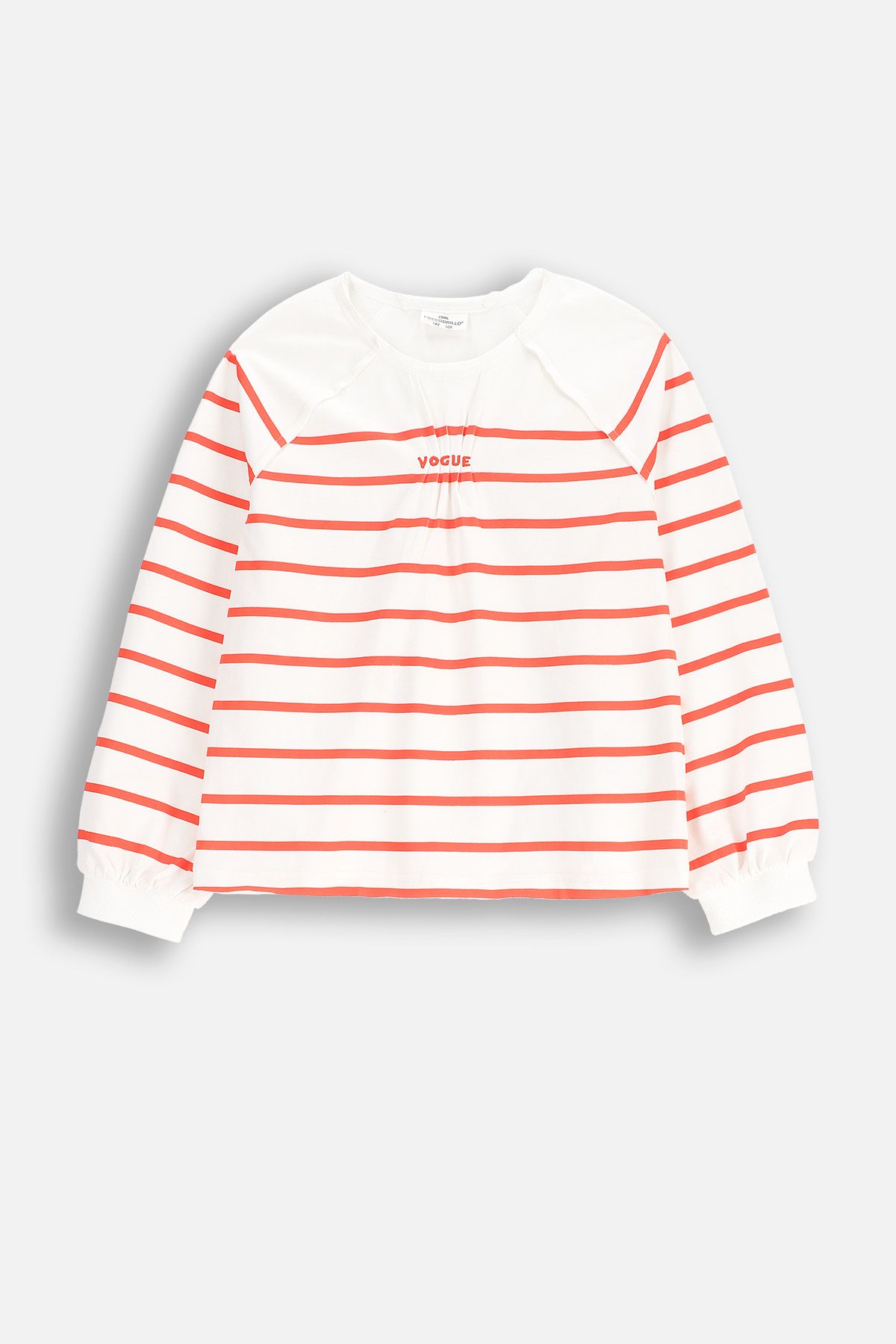 T-shirt z długim rękawem wielokolorowy w paski - Coccodrillo