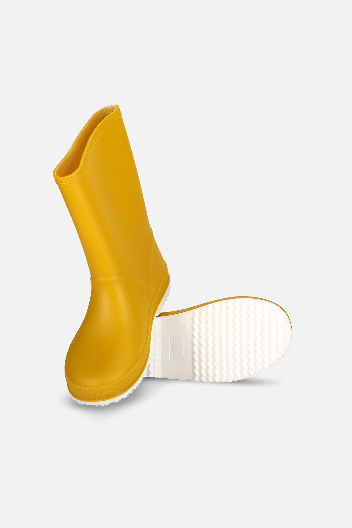 Rain Boots yellow plain Coccodrillo