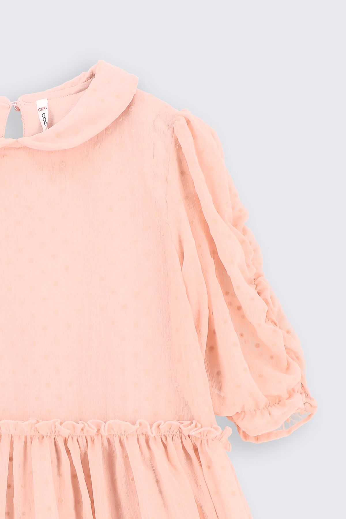 Tulle dress pink with cotton lining - Coccodrillo