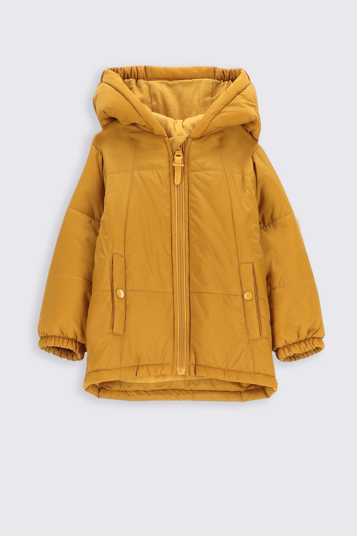 Kurtka przejściowa miodowa z kapturem - Coccodrillo