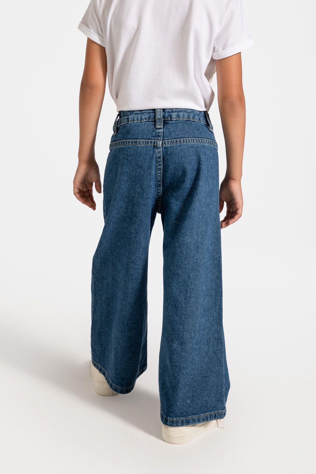 【Na.e】Stitch Wide Jeans_Indigo Blue Ｌサイズ Stitch Wide Jeans_Indigo Blue | Na.e