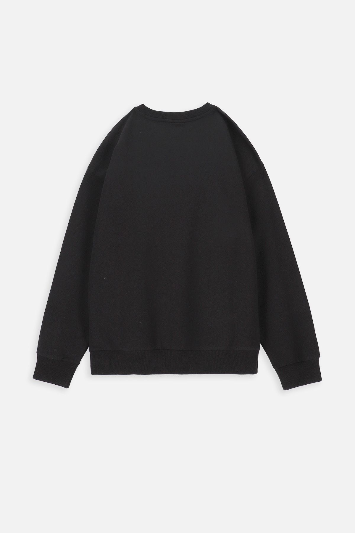 digne完売品★sculputure pullover黒 Logo Embossed Ribbed Pullover in Soft Chenille in BLACK