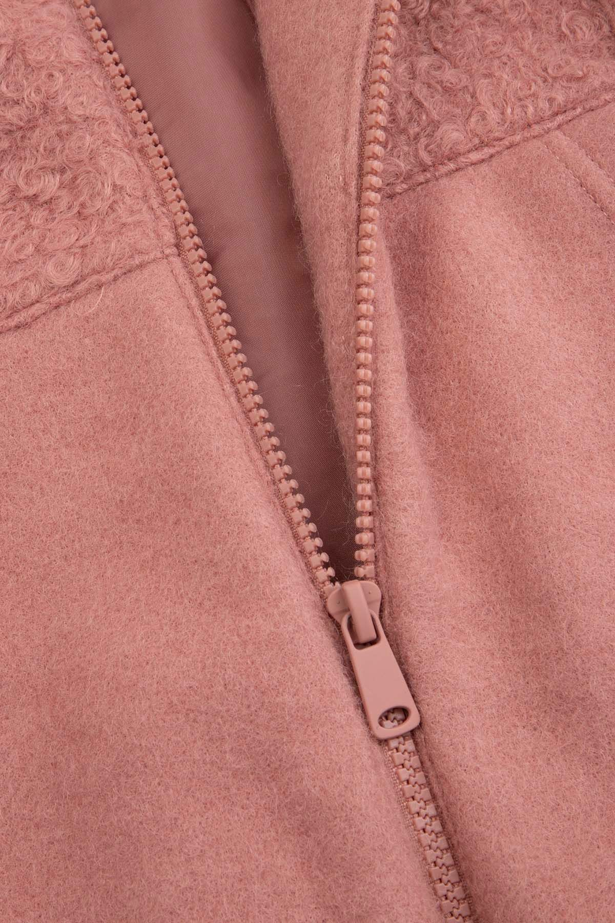 アウターその他 Fallett Star color block knit zip-up pink FA2303KT01PI PX3166-4607_PX6265-4607_ECOM-
