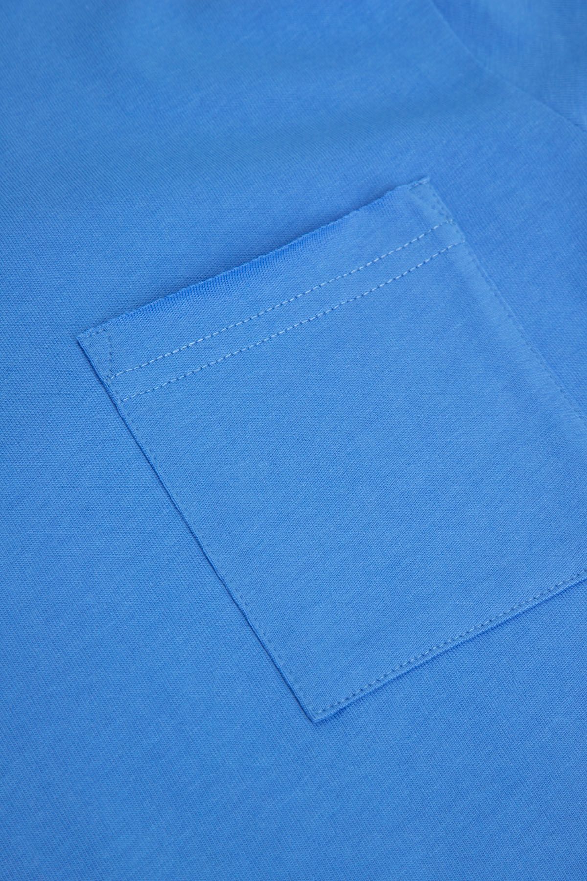 シロ T-shirt z krótkim rękawem niebieski z kieszonką - Coccodrillo