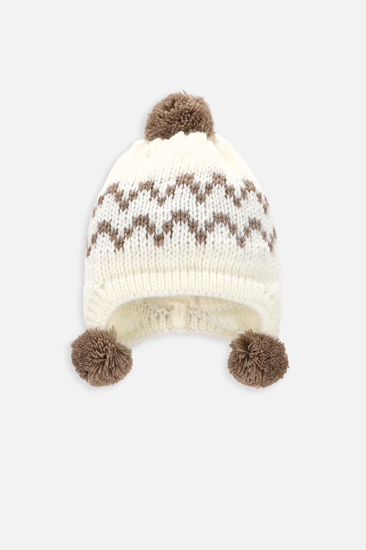Căciulă ecru - 2