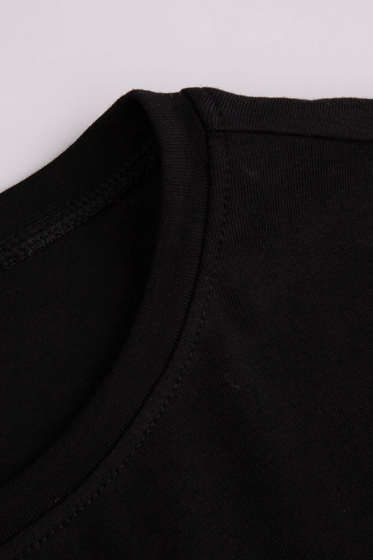 トップス chico's design ... bijou black shirt Dziecięca Koszulka z długim rękawem BEJO RICK LS JRB