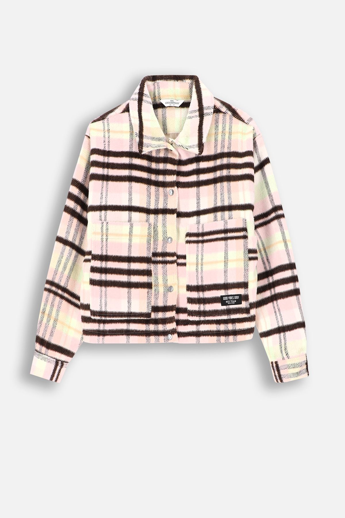 Shirt jacket multicolored checkered - Coccodrillo