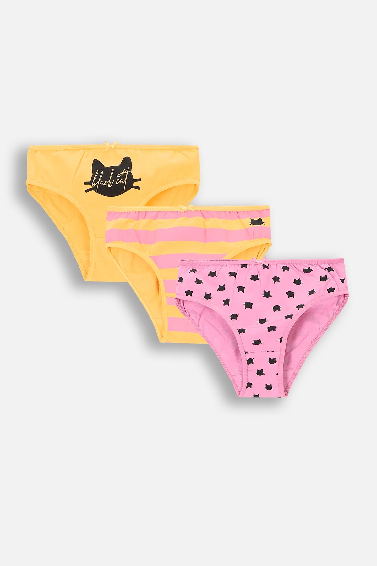 コストコ - YUI Majtki dziewczęce wielokolorowe 3 pack - Coccodrillo