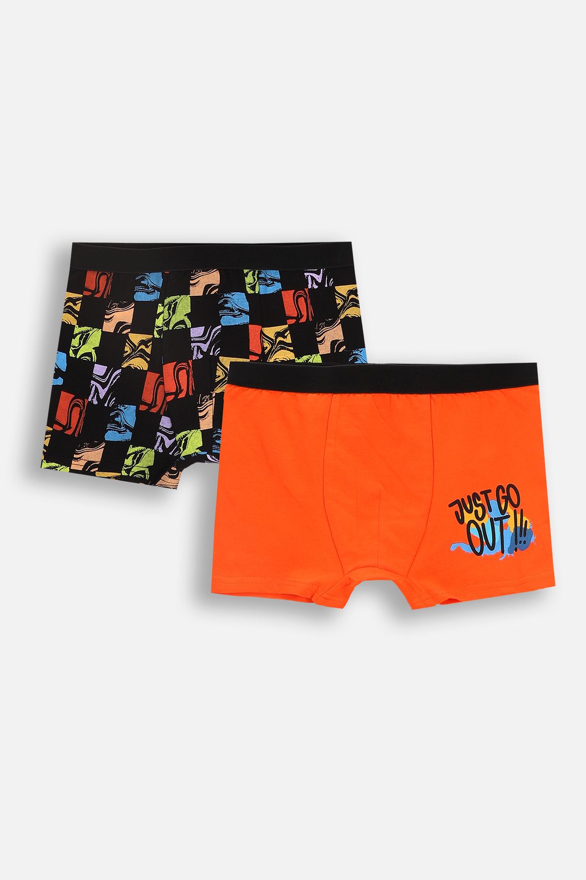 Majtki chłopięce wielokolorowe 2 pack - Coccodrillo