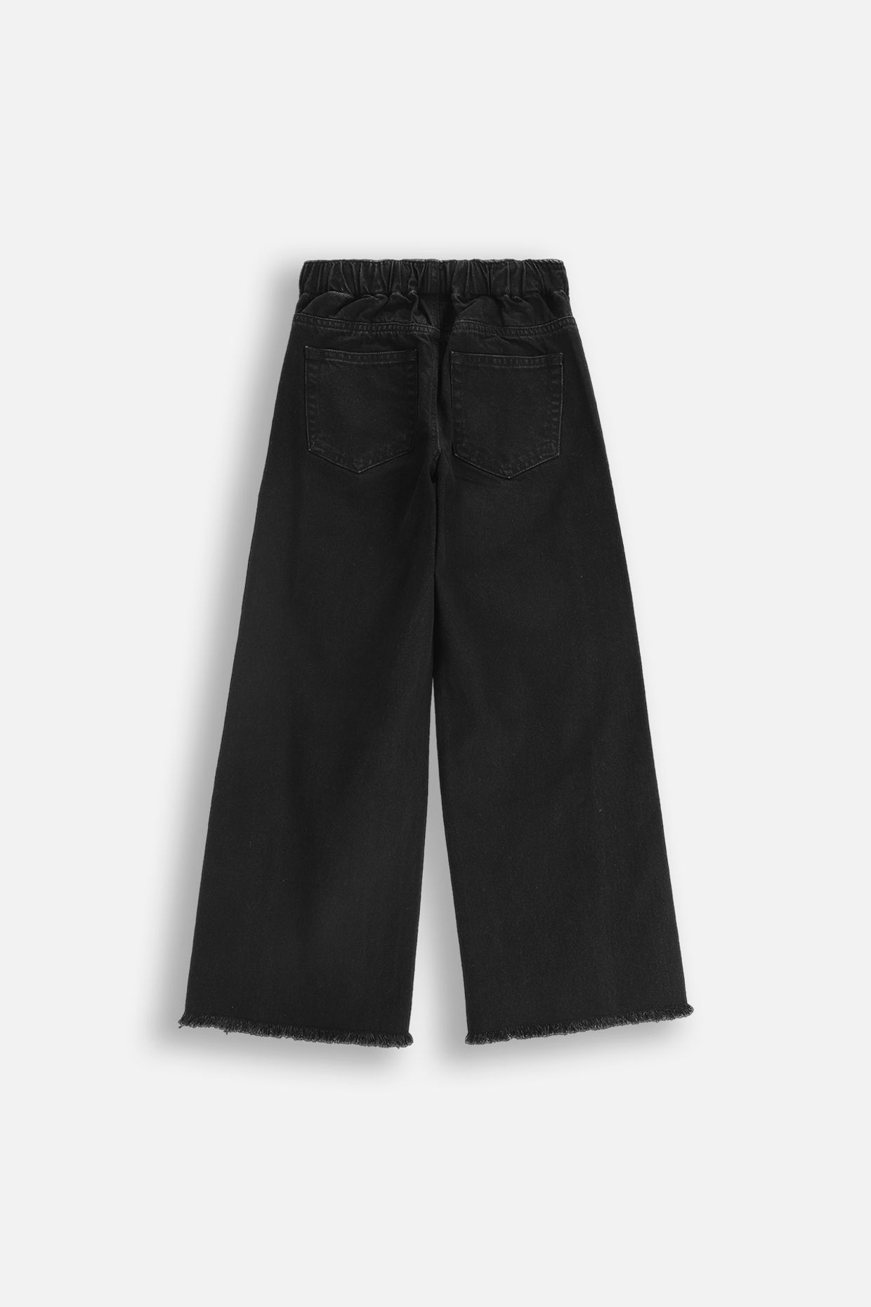 Wide Leg Jeans black SLIM FIT with pockets Coccodrillo