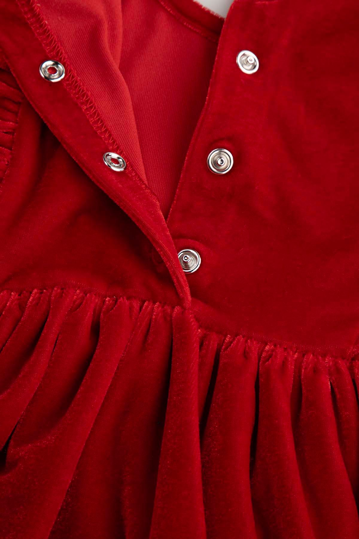 mini dress burgundy Odette Satin Mini Dress
