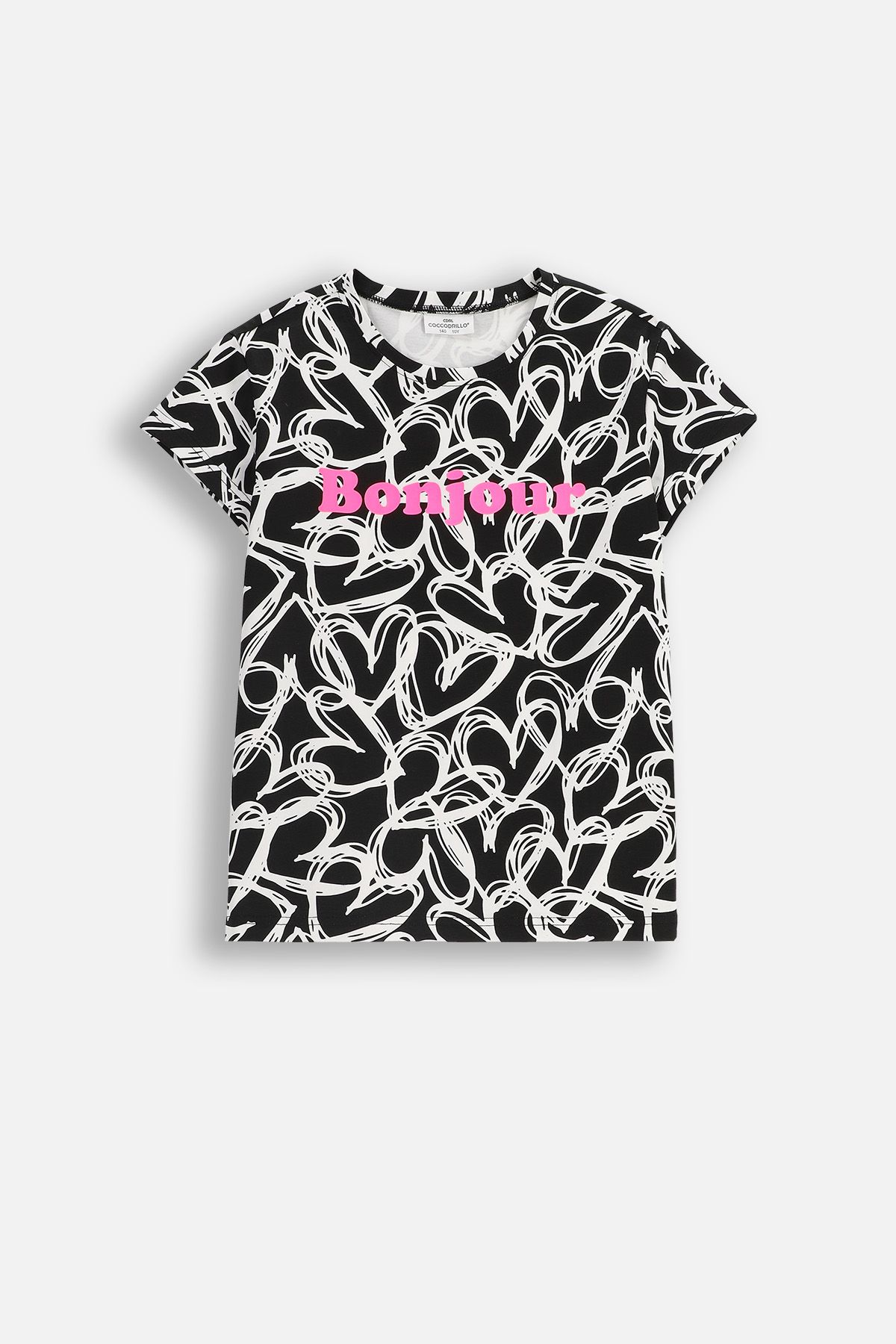 tnan4346 T-shirt z krótkim rękawem wielokolorowy z nadrukiem na