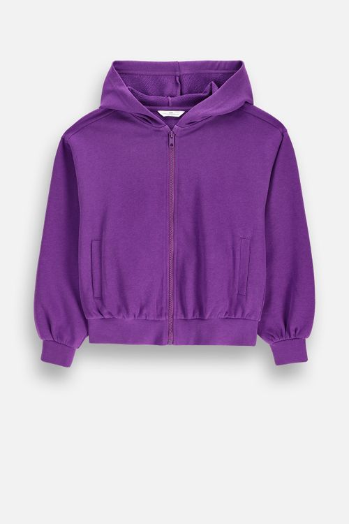 COCCODRILLO COCCODRILLO Bluza rozpinana rozmiar 116 kolor fioletowy dla Dziewczynki