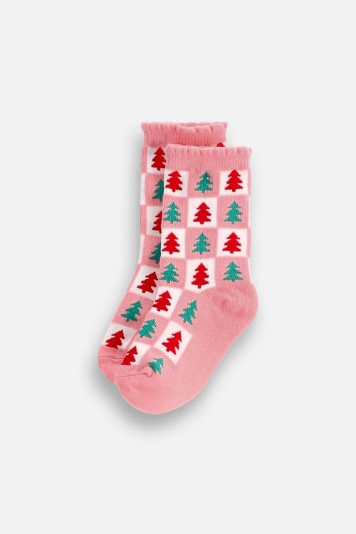 COCCODRILLO COCCODRILLO Skarpetki MERRY XMAS rozmiar 26 / 30 kolor wielokolorowy dla Dziewczynki