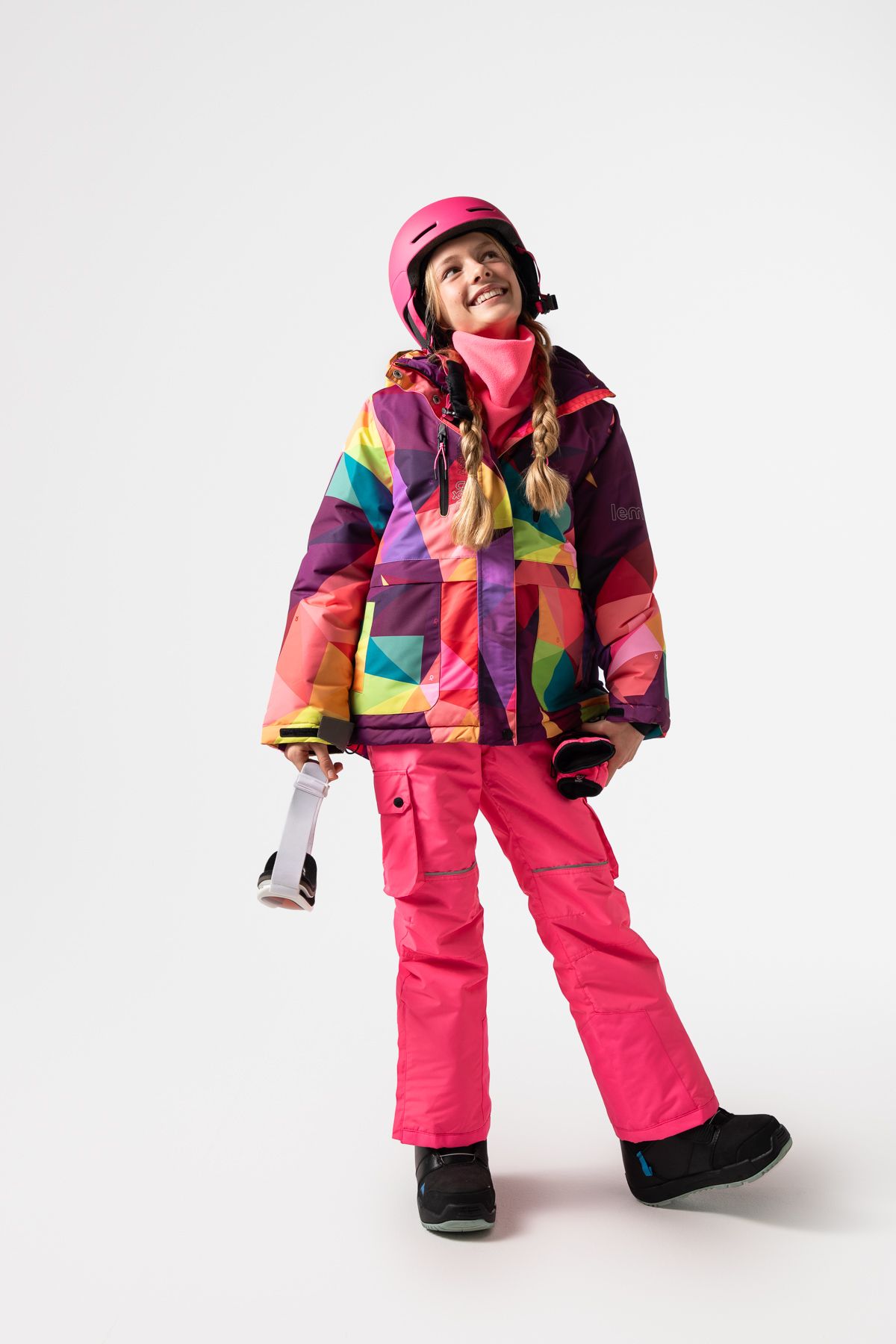 Ski jacket with Thermotex membrane multicolor waterproof jacket