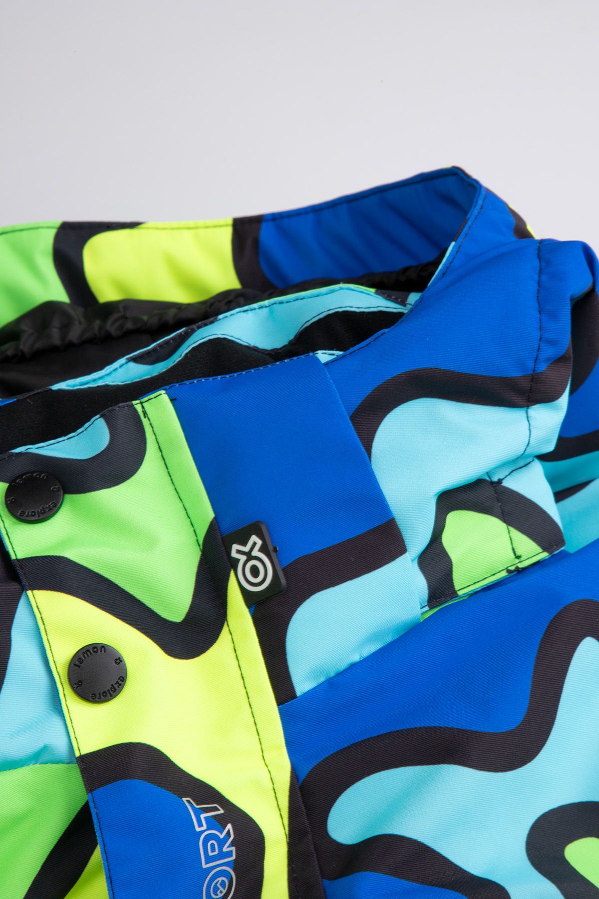 スキー bal 3M TAPED WATER PROOF JACKET Lime スキー bal 3M TAPED