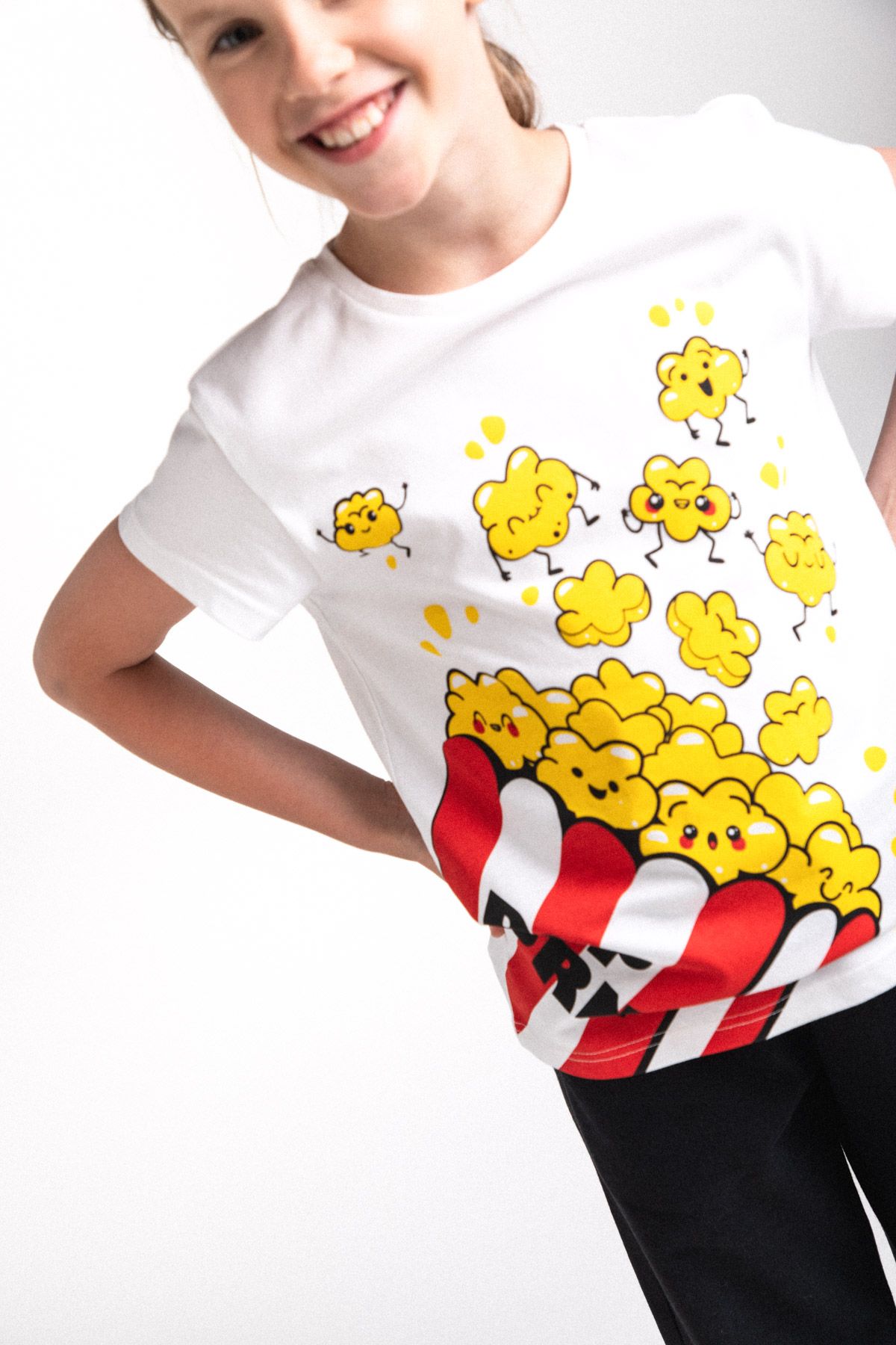 トップス andmary Petit mini tee /white e62bd80fe28e43139e3ff0b5270825