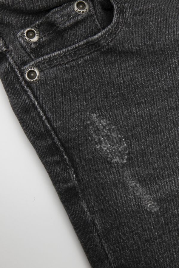 Spodnie jeansowe szare z przetarciami SLIM FIT 2164833