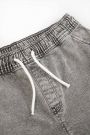 Krótkie spodenki  szare jeansowe z podwiniętą nogawką 2208439