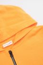 Bluza rozpinana pomarańczowa z kapturem i kieszeniami 2208564