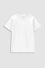 T-shirt z krótkim rękawem biały z aplikacją 2204458