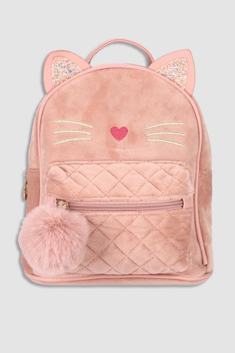 Plecak różowy - kotek