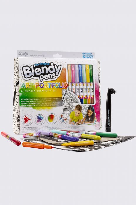 Blendy Pens – zestaw 14 kreatywnych flamastrów z akcesoriami