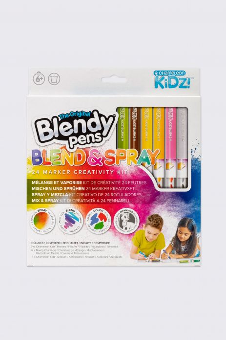 Blendy Pens – zestaw 24 kreatywnych flamastrów z akcesoriami 2