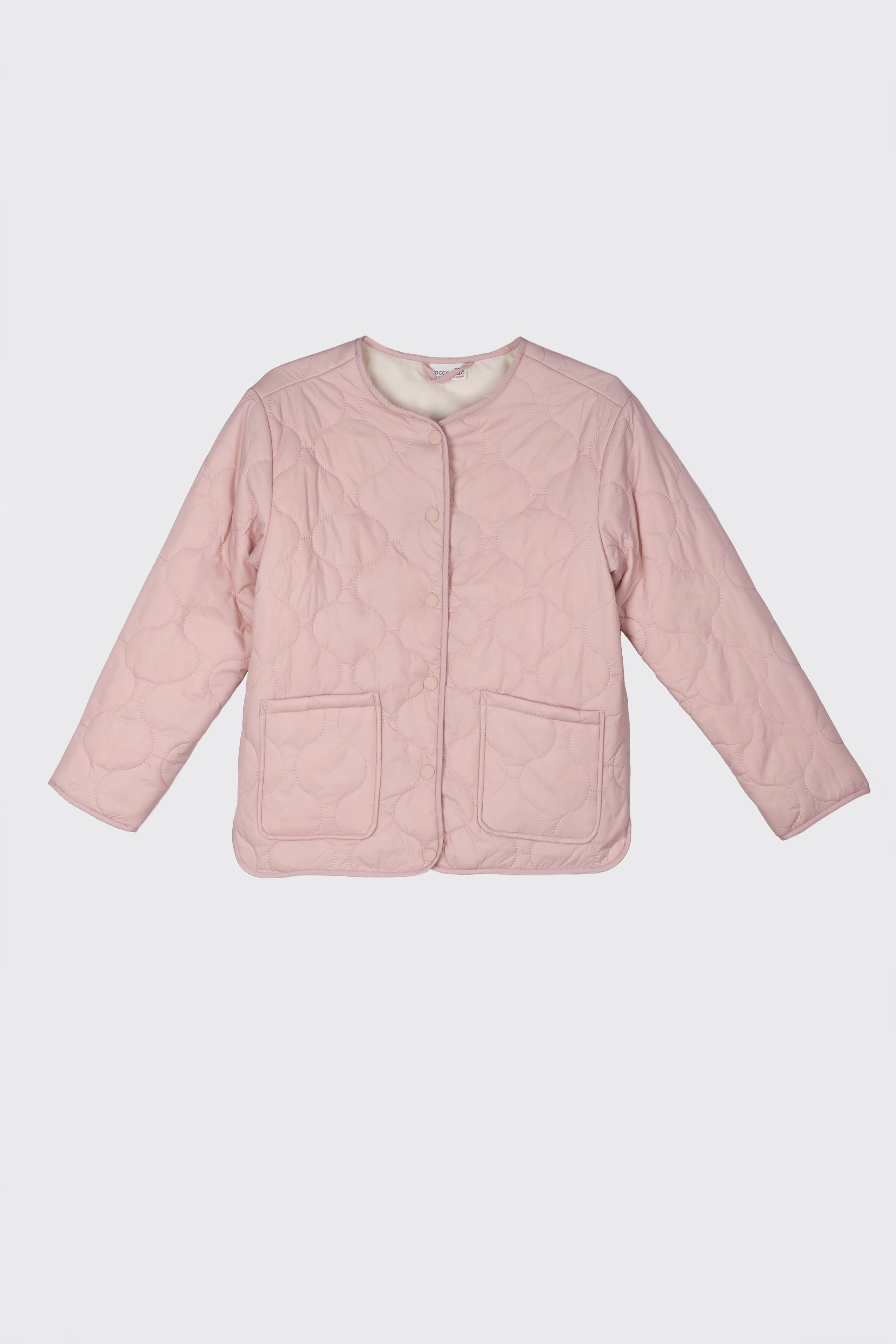 ジャケット・ブルゾン soor ploom  quilted jacket 4y Jacket with lining pink quilted - Coccodrillo