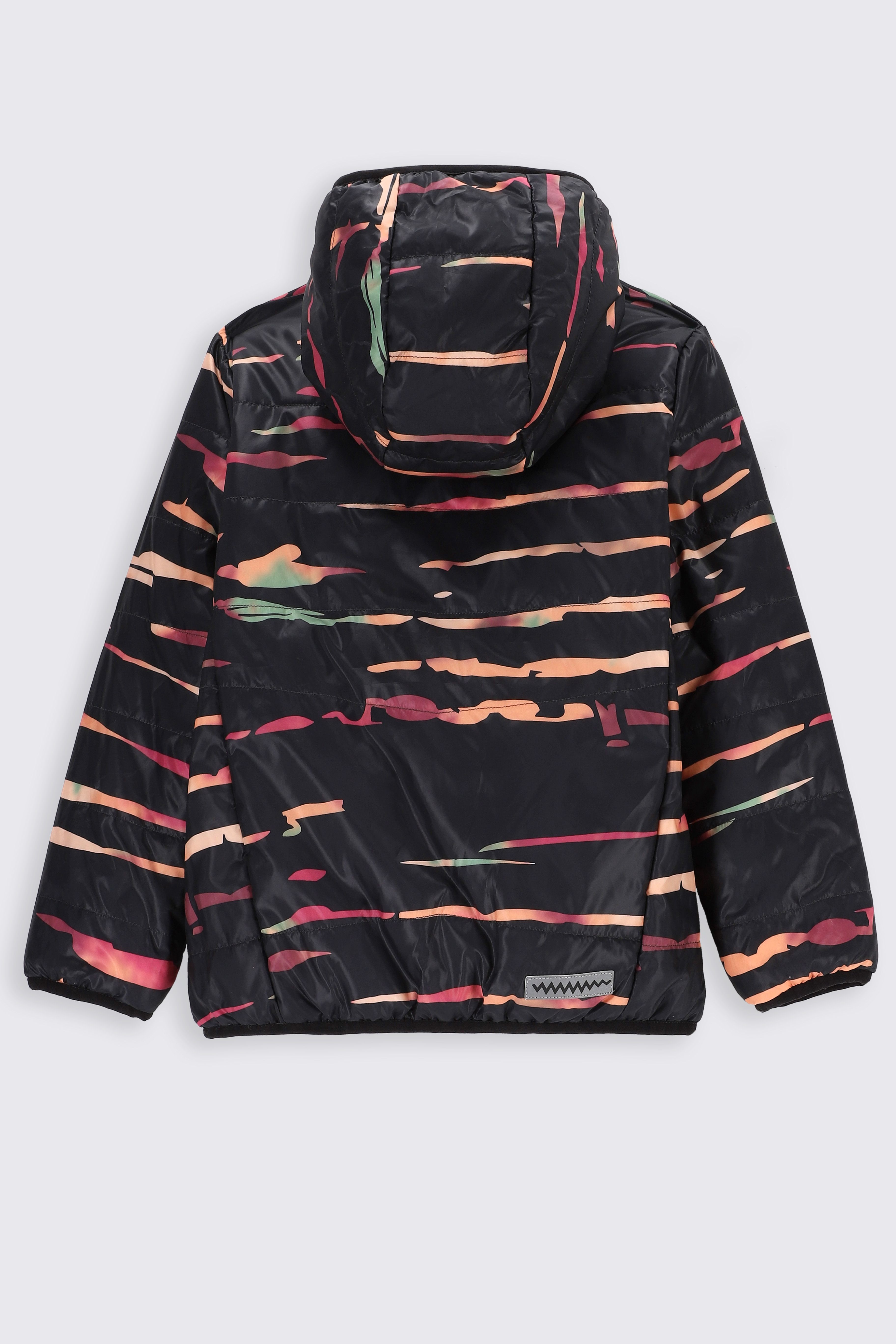 Kurtka dwustronna przejściowa z kapturem - Coccodrillo